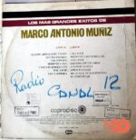 Disco de Vinilo Marco Antonio Muñiz - Los Más Grandes Éxitos De Marco Antonio Muñiz Vinyl Record
