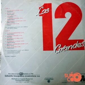 Disco de Vinilo Varios - Las 12 Grandes Vinyl Record