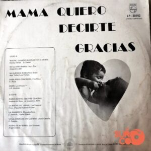 Disco de Vinilo Varios - Mamá Quiero Decirte Gracias Vinyl Record