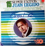 Disco de Vinilo Juan Legido - 15 Súper Éxitos Juan Legido Vinyl Record