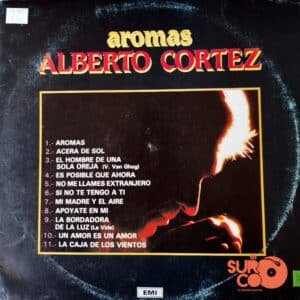 Alberto Cortez - Aromas Vinilo