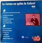 Disco de Vinilo Alberto Cortez - Lo Cortez No Quita Lo Cabral Vinyl Record