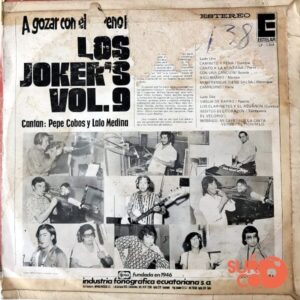 Disco de Vinilo Los Joker's - A Gozar Con El Noveno Vinyl Record