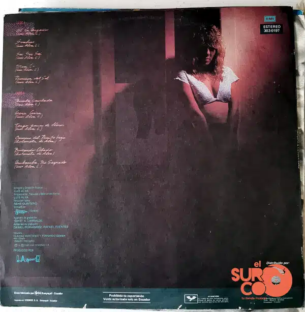Disco de Vinilo Natusha - Natusha Y Kondor Band LP | El Surco Ecuador