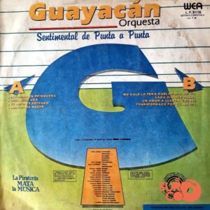 Disco de Vinilo Guayacán Orquesta - Sentimental De Punta A Punta Vinyl Record