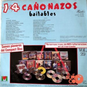 Disco de Vinilo Varios - 14 Cañonazos Bailables Vinyl Record
