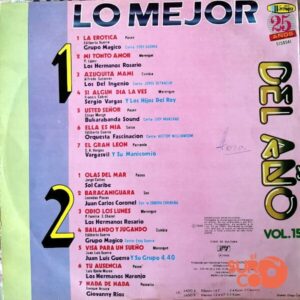 Disco de Vinilo Varios - Lo Mejor Del Año Vol.15 Vinyl Record