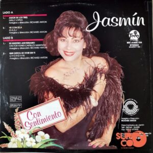 Disco de Vinilo Jazmín - Con Sentimiento Vinyl Record