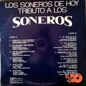 Disco de Vinilo Los Soneros De Hoy - Tributo A Los Soneros Vinyl Record