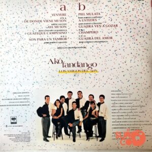 Disco de Vinilo Ako Fandango - Los Amigos Del Son Vinyl Record