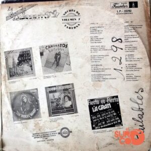Disco de Vinilo La Banda Del Barrilito - Noches De Taberna Vol.7 Vinyl Record
