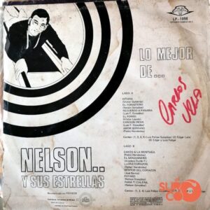 Disco de Vinilo Nelson Y Sus Estrellas - Lo Mejor De Nelson Y Sus Estrellas Vinyl Record