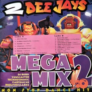 Disco de Vinilo 2 Dee Jays - Megamix Vol.2 Vinyl Record