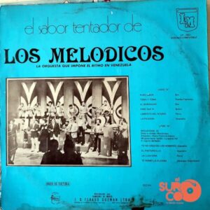 Disco de Vinilo Los Melódicos - El Sabor Tentador De Los Melódicos Vinyl Record