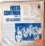 Disco de Vinilo La Sonora Los Dinámicos - Fiesta Continua Vol. 3 Vinyl Record