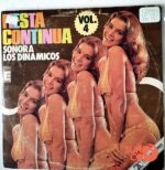 Disco de Vinilo La Sonora Los Dinámicos - Fiesta Continua Vol.4 Vinyl Record