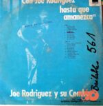 Disco de Vinilo Joe Rodríguez - Con Joe Rodríguez Hasta Que Amanezca Vinyl Record