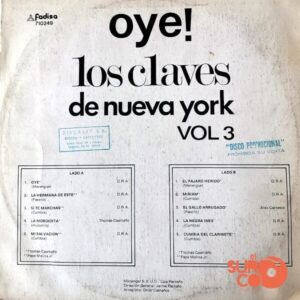 Disco de Vinilo Los Claves - Oye Vinyl Record