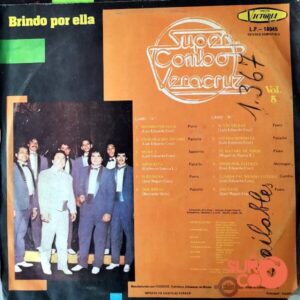 Disco de Vinilo Súper Combo Veracruz - Brindo Por Ella Vinyl Record