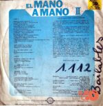 Disco de Vinilo Rodolfo Aicardi - El Mano A Mano Vol. II Vinyl Record