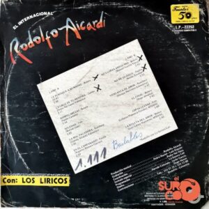 Disco de Vinilo Rodolfo Aicardi - El Internacional Vinyl Record