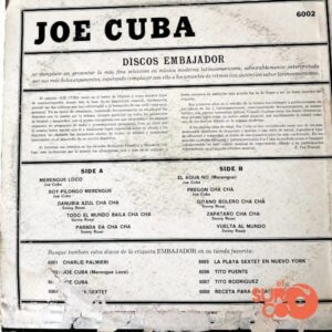 Disco de Vinilo Joe Cuba - Merengue Loco Vinyl Record