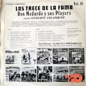 Disco de Vinilo Don Medardo Y Sus Players - Los Trece De La Fama Vinyl Record