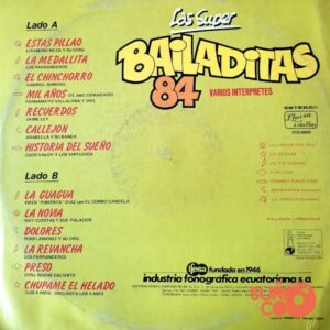Disco de Vinilo Varios - Las Súper Bailaditas 84 Vinyl Record
