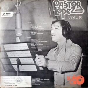 Disco de Vinilo Pastor López - Pastor López Vol.10 Vinyl Record