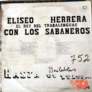 Disco de Vinilo Eliseo Herrera Con Los Sabaneros - Eliseo Herrera Con Los Sabaneros Vinyl Record