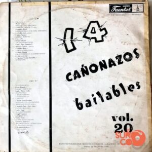 Disco de Vinilo Varios - 14 Cañonazos Bailables Vol.20 Vinyl Record
