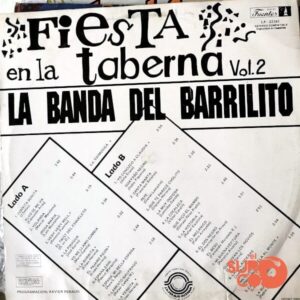 Disco de Vinilo La Banda Del Barrilito - Fiesta En La Taberna Vinyl Record