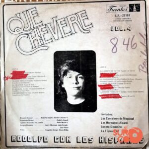 Disco de Vinilo Rodolfo Con Los Hispanos - Que Chévere Vinyl Record