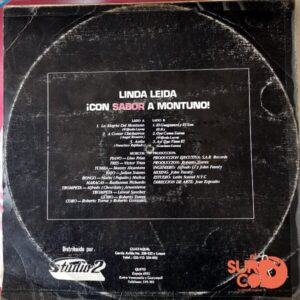 Disco de Vinilo Linda Leida - Con Sabor A Montuno Vinyl Record