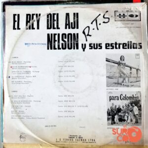 Disco de Vinilo Nelson Y Sus Estrellas - El Rey Del Ají Vinyl Record