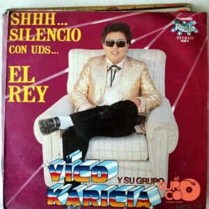 Disco de Vinilo Vico Karica - Shhh… Silencio  Con Uds… Vinyl Record
