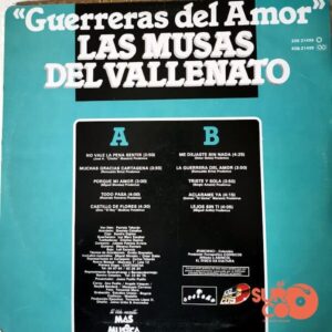 Disco de Vinilo Las Musas Del Vallenato - Guerreras Del Amor Vinyl Record