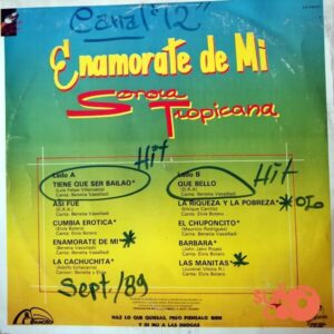 Disco de Vinilo Sonora Tropicana - Enamórate De Mi Vinyl Record