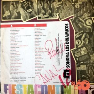 Disco de Vinilo Sonora Los Dinámicos - Fiesta Continua Vol.10 Vinyl Record