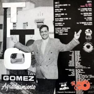 Disco de Vinilo Tito Gómez Y Su Orquesta - Agradecimiento Vinyl Record