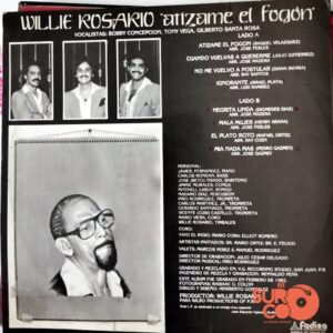 Disco de Vinilo Willie Rosario - Atízame El Fogón Vinyl Record