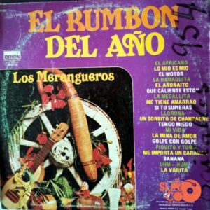 Disco de Vinilo Los Merengueros - El Rumbón Del Año Vinyl Record