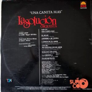 Disco de Vinilo La Solución Orquesta - Una Canita Más Vinyl Record