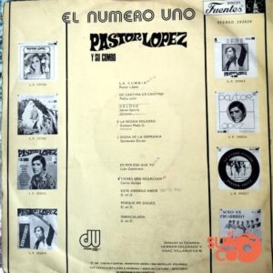 Disco de Vinilo Pastor López Y Su Combo - El Número Uno Vinyl Record