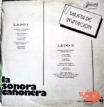 Disco de Vinilo Sonora Cañonera - Tarjeta De Invitación Vinyl Record