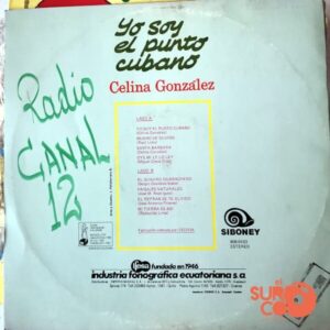 Disco de Vinilo Celina González - Yo Soy El Punto Cubano Vinyl Record