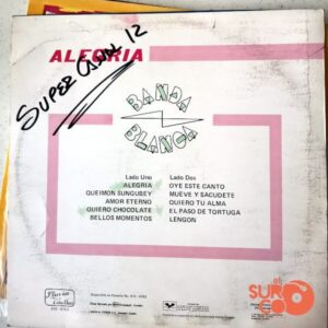Disco de Vinilo Banda Blanca - Alegría Vinyl Record