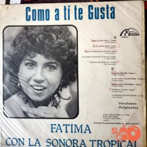 Disco de Vinilo Fátima Con La Sonora Tropical - Como A Ti Te Gusta Vinyl Record
