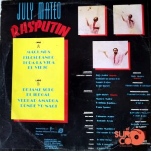 Disco de Vinilo July Mateo - July Mateo Vinyl Record