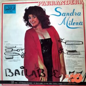 Disco de Vinilo Sandra Milena - Parrandera Vinyl Record